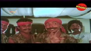Rajinikanth & Govinda fight with Captain Attack I Hum – Funny Fight Scene